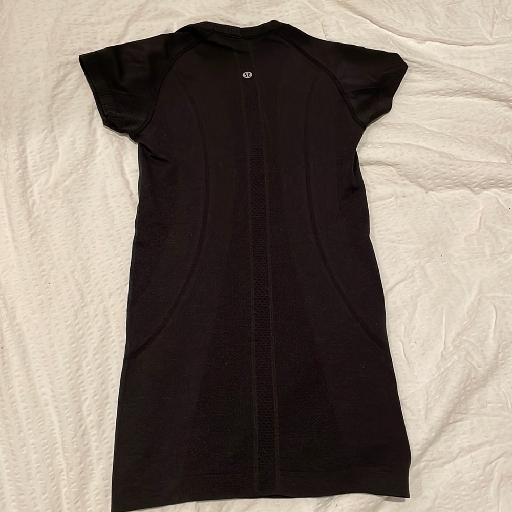 Black, Lululemon- crew neck , excellent condition